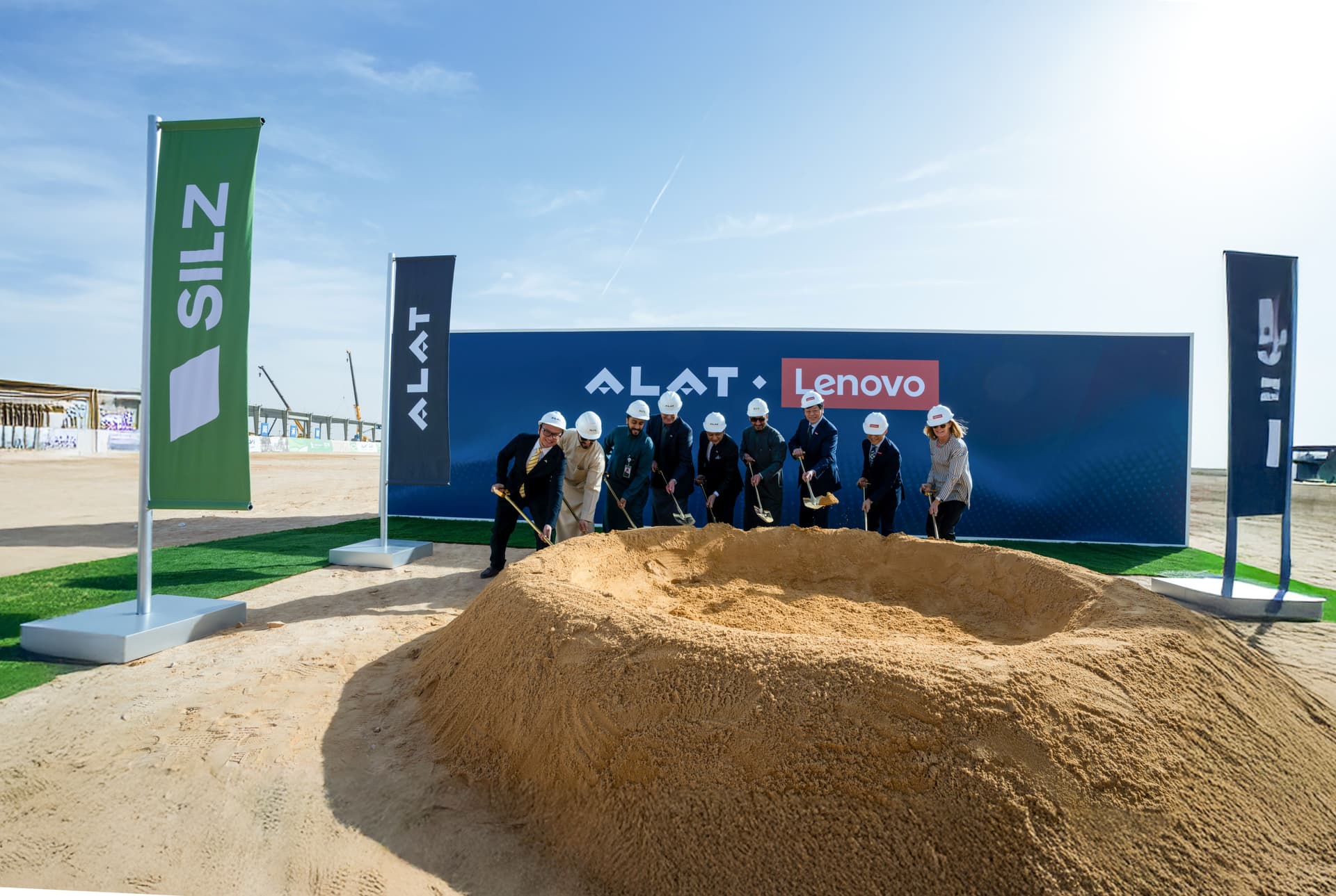 Special Integrated Logistics Zone Company (SILZ) Announces Groundbreaking of Lenovo's New Manufacturing Facility at Riyadh Integrated image